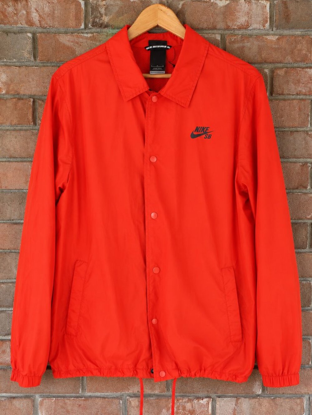 Nike SB Y2K Button Windbreaker Jacket / Orange
